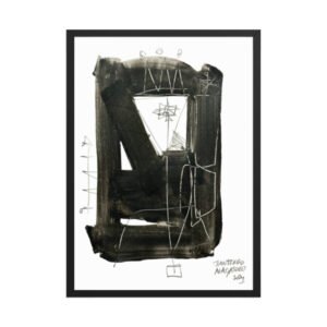 CERCADO Framed matte paper poster